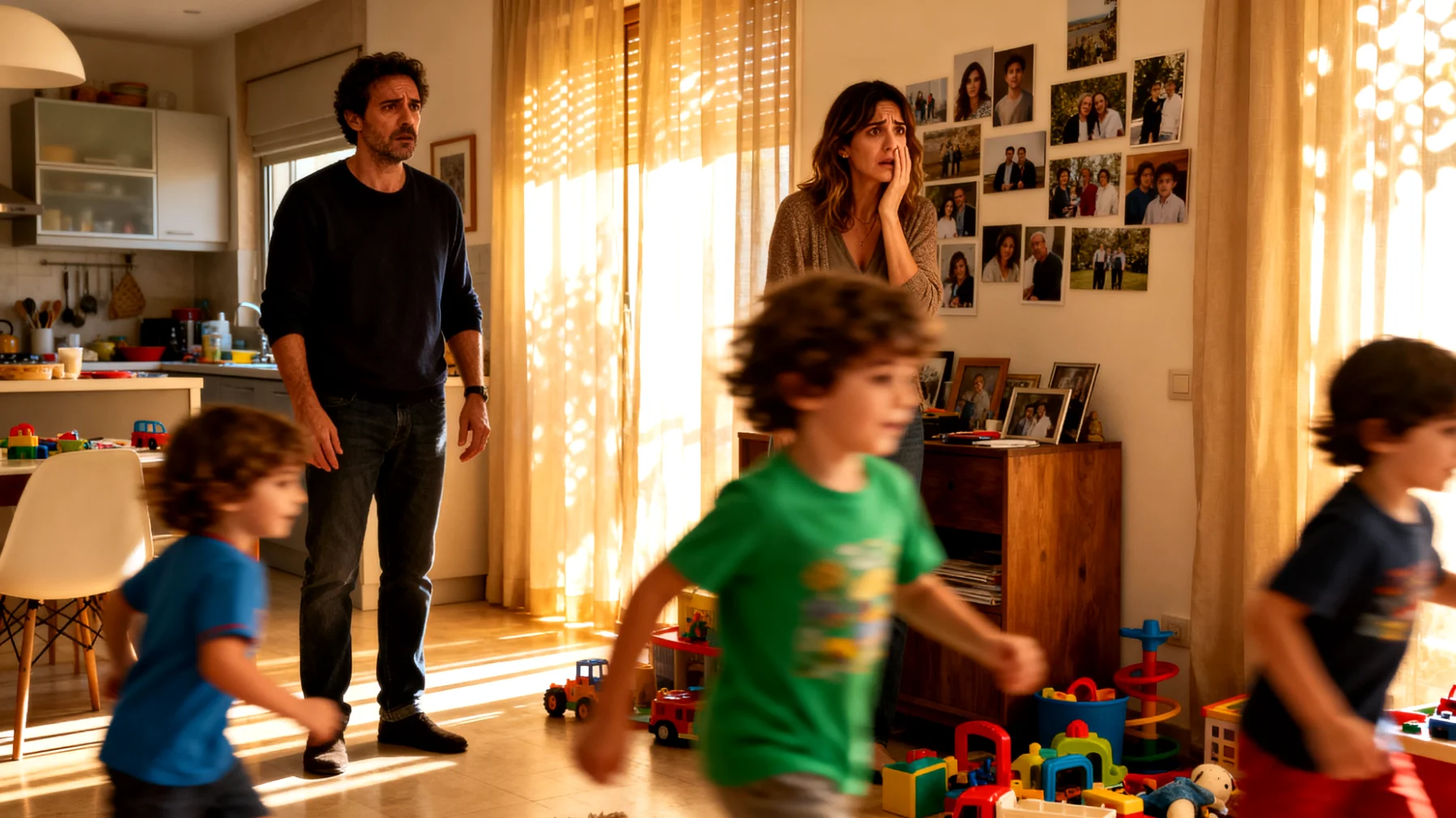 Genitori che vivono con ansia costante il futuro dei propri bambini, temendo di non prepararli adeguatamente alle sfide della vita e manifestando preoccupazioni eccessive per le loro scelte educative, le opportunità da offrire loro e le competenze da trasmettere fin dalla prima infanzia"