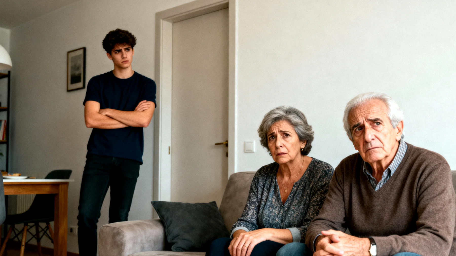 I nonni faticano a gestire le emozioni intense (ansia, frustrazione, rabbia) dei nipoti giovani adulti che si trovano ad affrontare scelte di vita importanti, sentendosi impotenti nel fornire supporto adeguato senza risultare invadenti o superati dai tempi"