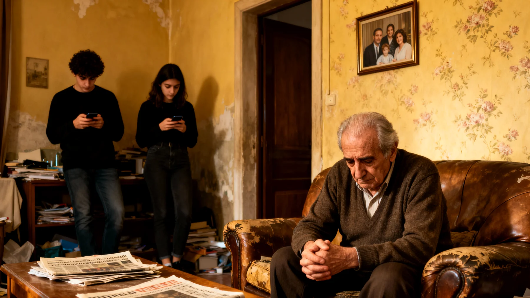 Il nonno si sente frustrato perché i nipoti giovani adulti non lo coinvolgono nelle attività quotidiane e mostrano scarsa disponibilità ad aiutarlo o a trascorrere tempo insieme nelle faccende domestiche o nei piccoli progetti familiari"