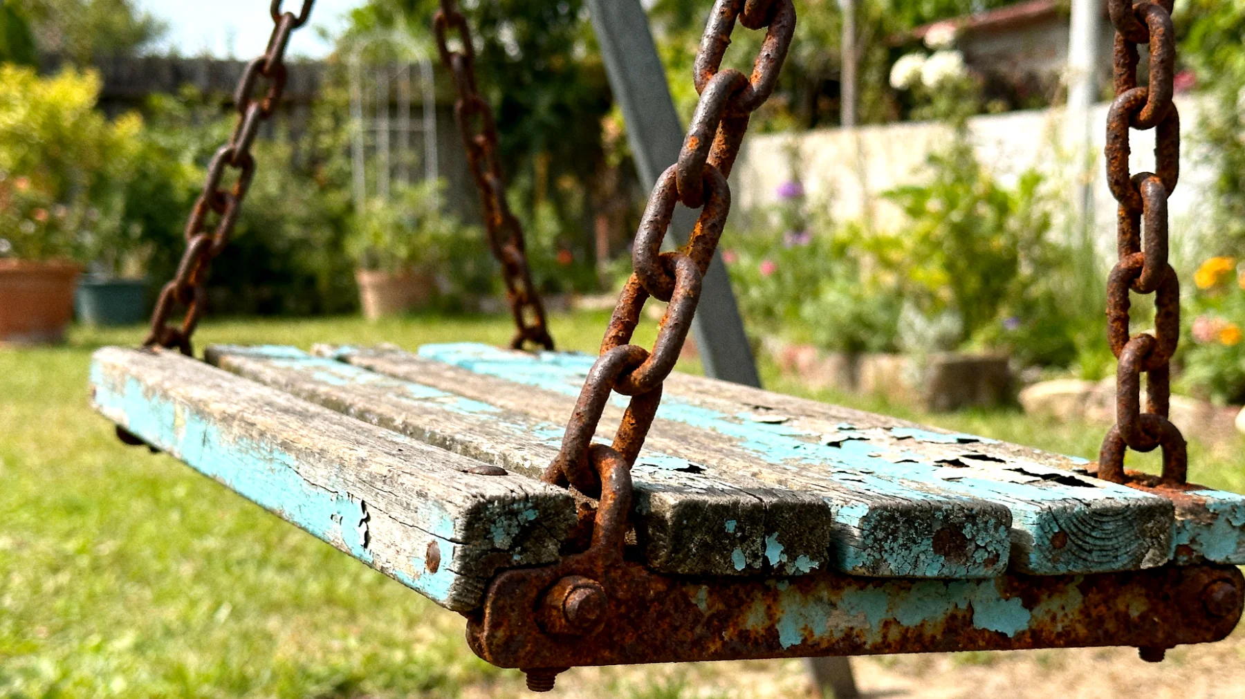 Dondolo da giardino"