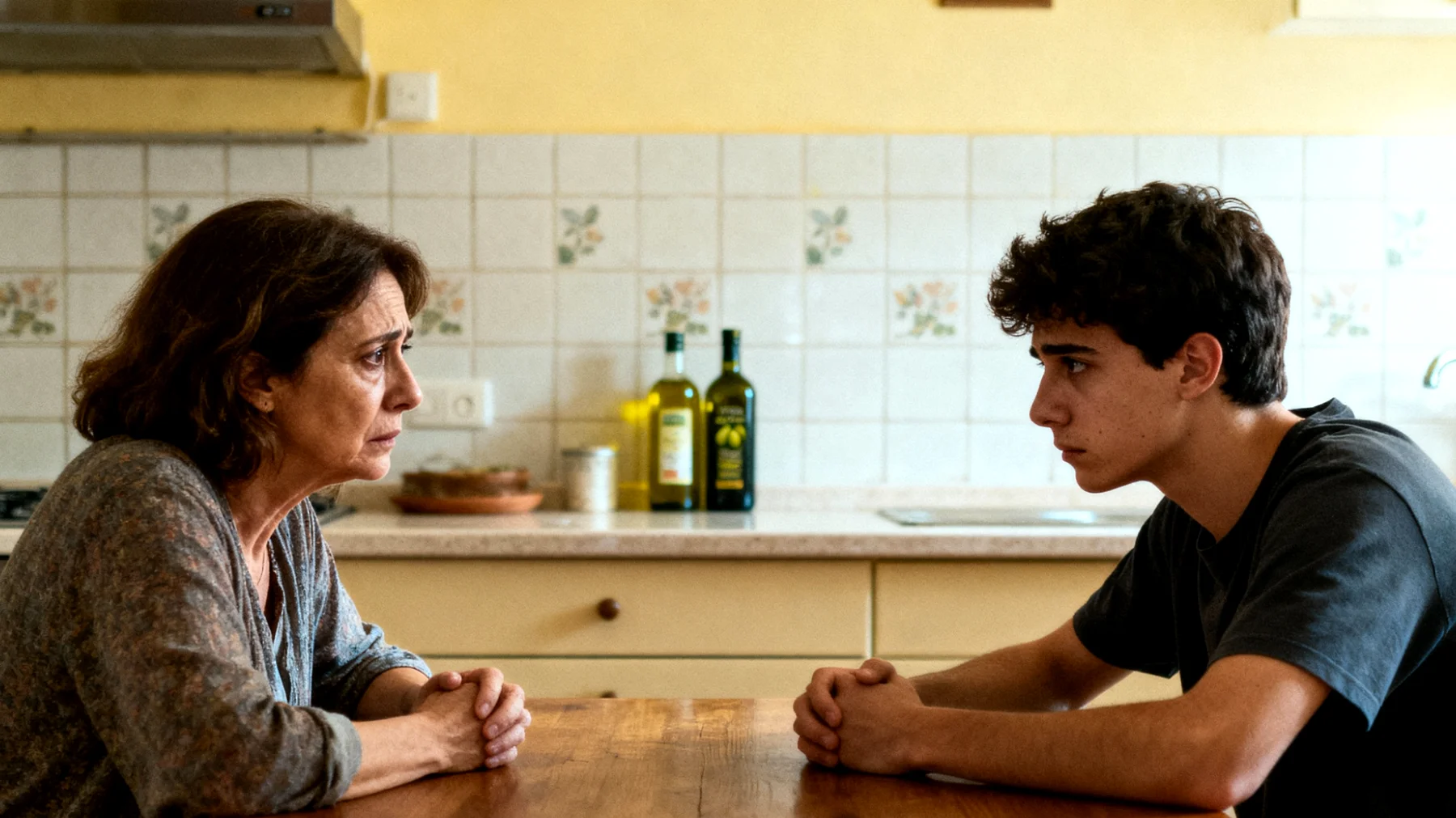 Una mamma si sente in colpa perché teme di aver caricato troppo il figlio giovane adulto di aspettative alte riguardo carriera e successo personale, creando in lui ansia da prestazione e paura di deluderla, compromettendo il loro rapporto e la serenità del figlio."